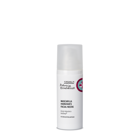 Mascarilla hidratante facial ácido hialurónico