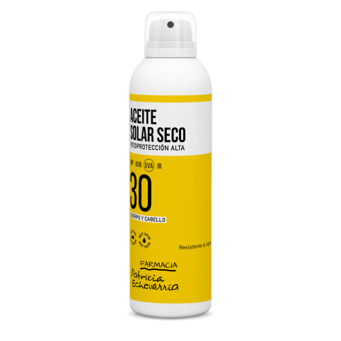 Aceite Solar Seco SPF 30