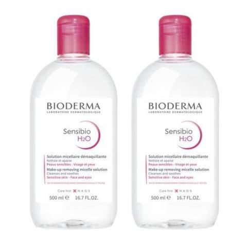 Bioderma pack Sensibio agua micelar 500ml+500ml