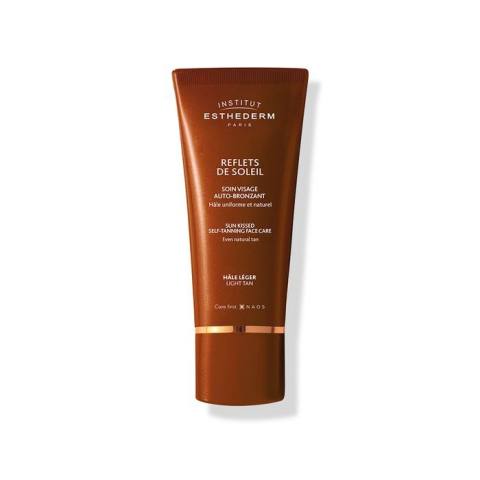 Crema autobronceadora facial. Bronceado suave