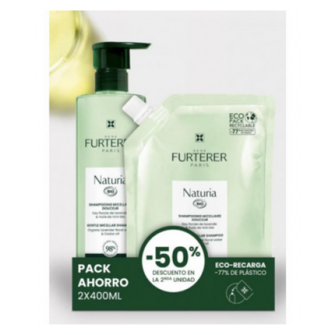 Naturia pack champú duplo