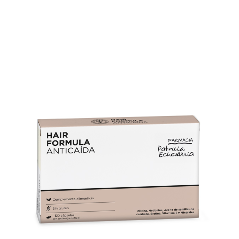 Tratamiento anticaída Cistina y Metionina 120 cápsulas