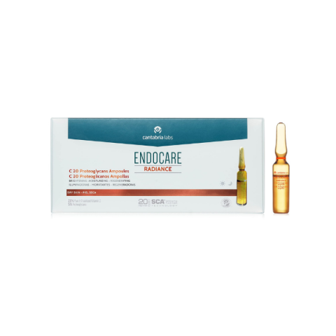 ENDOCARE RADIANCE C 20 Proteoglicanos 30 Ampollas