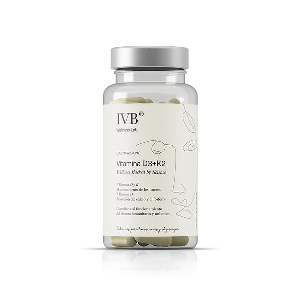 IVB Vitamina D3+K2 60 Capsulas
